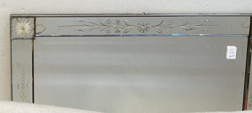 1950/70′ Venice Flower Mirror 132 x 77 cm - Image 7