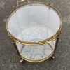1970 ‘ Maison Bagués Trolley In Brass And Gilt Bronze