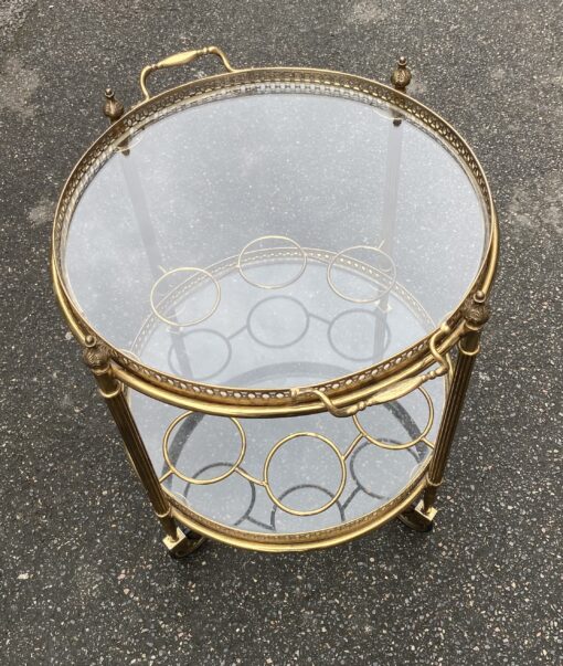 1970 ‘ Maison Bagués Trolley In Brass And Gilt Bronze