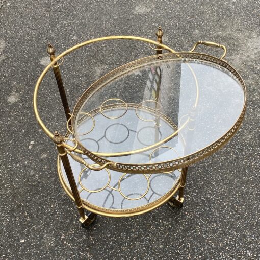 1970 ‘ Maison Bagués Trolley In Brass And Gilt Bronze - Image 10