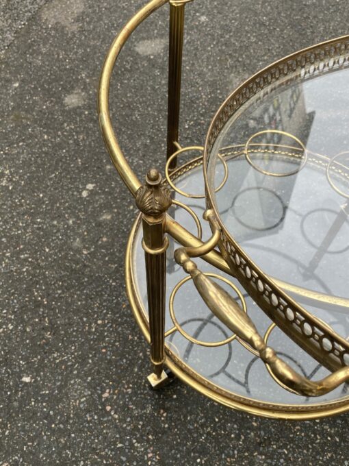 1970 ‘ Maison Bagués Trolley In Brass And Gilt Bronze - Image 9