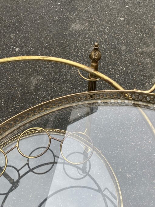 1970 ‘ Maison Bagués Trolley In Brass And Gilt Bronze - Image 8