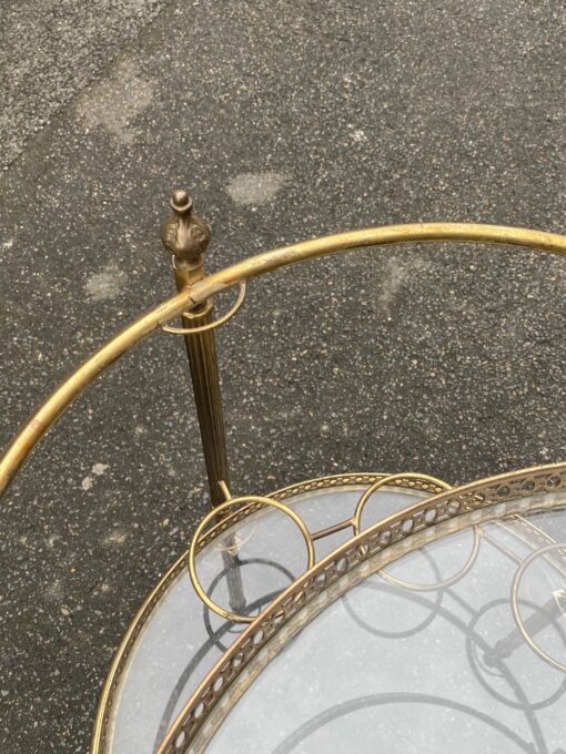 1970 ‘ Maison Bagués Trolley In Brass And Gilt Bronze - Image 7