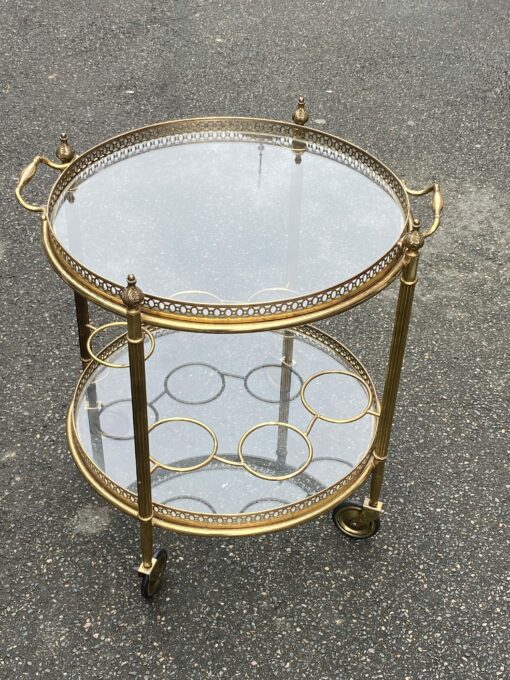 1970 ‘ Maison Bagués Trolley In Brass And Gilt Bronze - Image 6