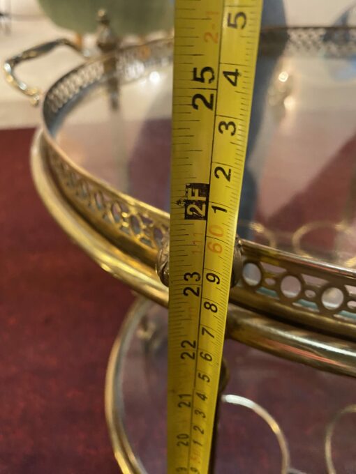1970 ‘ Maison Bagués Trolley In Brass And Gilt Bronze - Image 2