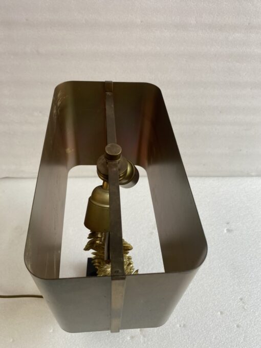 1965′ Maison Charles Fougères Lamp In Bronze Signed - Image 18