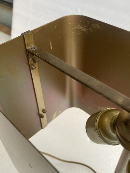 1965′ Maison Charles Fougères Lamp In Bronze Signed - Image 7