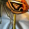 1970’ Applique Eclairante A la Cigale en Bronze Doré et Agates Style Duval Brasseur Ou Isabelle Faure 30 X 41 cm – Image 10