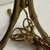 1970′ Floor Lamp In Gilt Bronze Maison Baguès or Maison Jansen Bamboo Model H 146 cm - Image 8