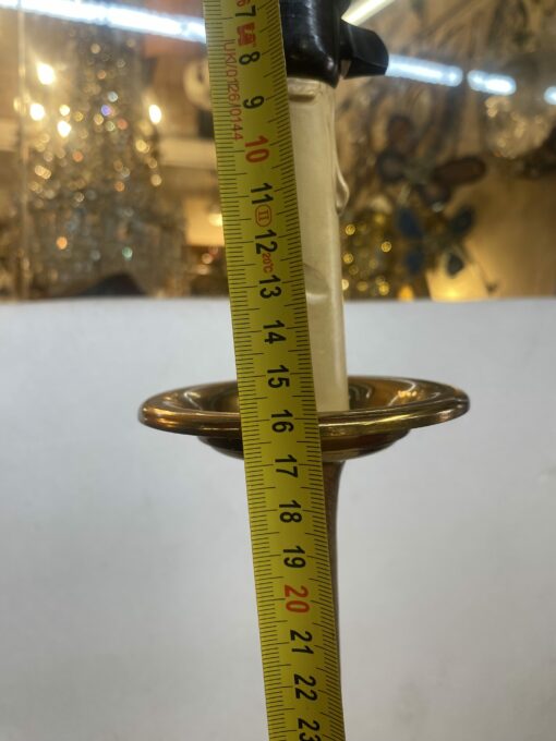 1970′ Floor Lamp In Gilt Bronze Maison Baguès or Maison Jansen Bamboo Model H 146 cm - Image 2