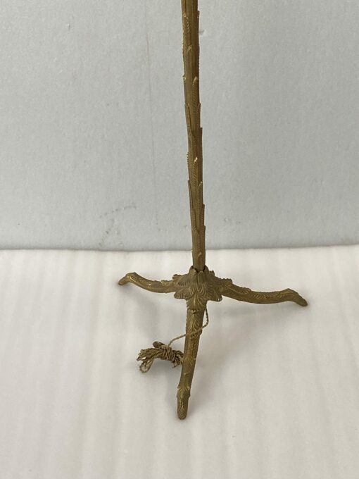 1970' Gilt Bronze Floor Lamp Maison Jansen Palm Model H 142 cm - Image 16