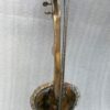 1970/80 Violin Lamp In Bronze And Glass Paste, Sculpture Signed LOHE - Image 10