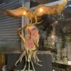 1970′ Eagle with Spread Wings Illuminating Fountain RICHARD AND ISABELLE FAURE for HONORÉ – PARIS Or Fernandez Or Duval Brasseur