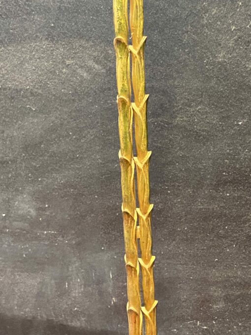 1970′ Gilt Bronze Floor Lamp Maison Bagués Triple Trunk Palm Model H 150 cm - Image 2