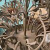 1990′ Maison Baguès Style Chandelier Foliage And Flowers 18 Lights Ø 90 cm H 110 cm - Image 7