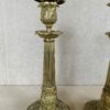 1820/1850 Paire De Bougeoirs Epoque Restauration Decor Végétal – Image 4