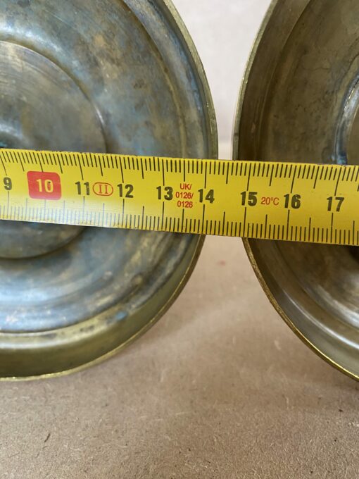1820/1850 Pair Of Candlesticks  Restoration Period Vegetal Decor - Image 12
