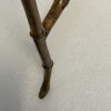 1970′ Guéridon Style Maison Baguès Décor Bambou en Bronze Doré Avec Plateau Verre H 50 Ø 37 cm – Image 12
