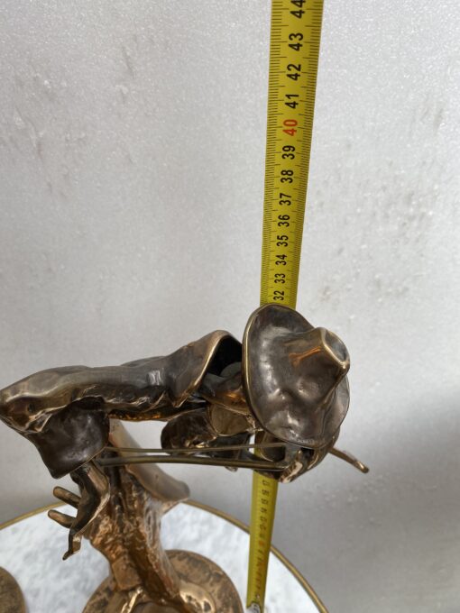 1970/80 ‘The Jazz Band’ 4 Bronze Sculptures, Signed LOHE - Image 14