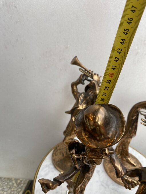 1970/80 ‘The Jazz Band’ 4 Bronze Sculptures, Signed LOHE - Image 12