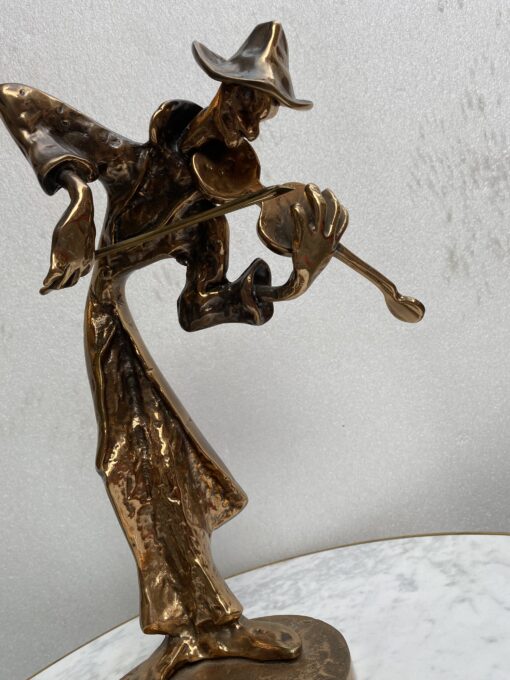 1970/80 ‘The Jazz Band’ 4 Bronze Sculptures, Signed LOHE - Image 4