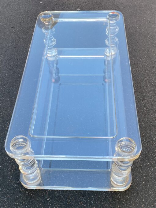 1970′ Altuglas ROMEO Coffee Table 0m60 X 1m20 “MIRAGE” Model - Image 10