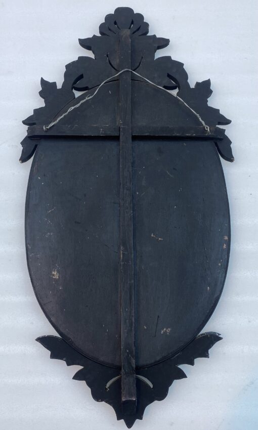 1970' Oval Venetian Mirror Purple Color H 107 X 50 cm - Image 17