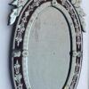 1970' Oval Venetian Mirror Purple Color H 107 X 50 cm - Image 14