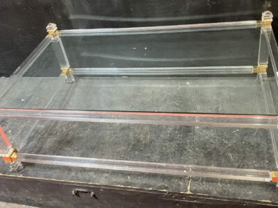 1970′ Table Basse Altuglas ROMEO 0m80 X 1m30 X H 0m40