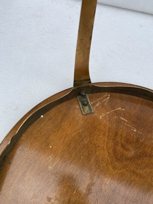 1970' Table Basse Ronde Bronze Doré Maison Jansen Ø 65 H 44 cm – Image 11