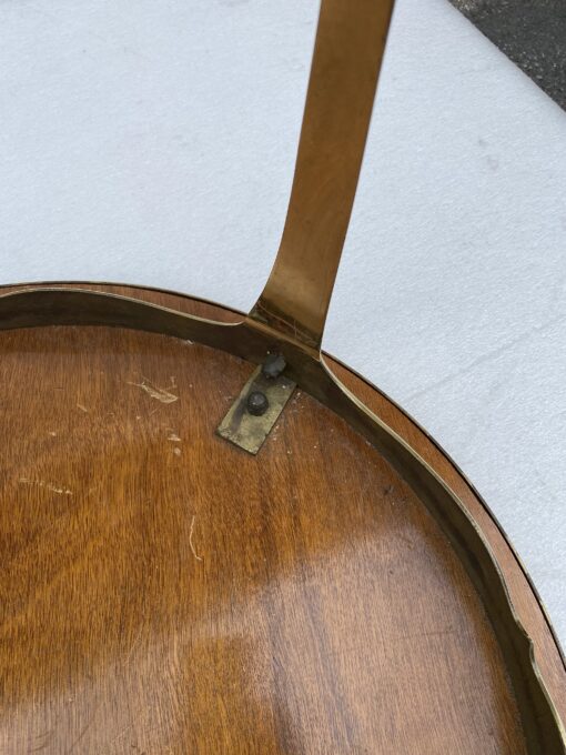 1970' Table Basse Ronde Bronze Doré Maison Jansen Ø 65 H 44 cm – Image 10