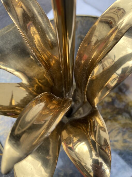 1965′ Signed Bronze Mountain Agave Lamp - Image 14