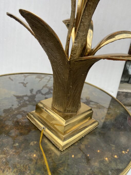 1965′ Signed Bronze Mountain Agave Lamp - Image 12