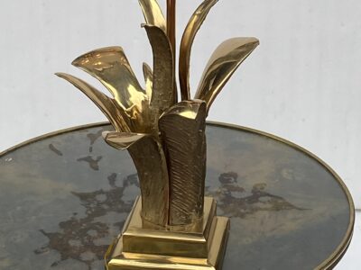 1965′ Signed Bronze Mountain Agave Lamp