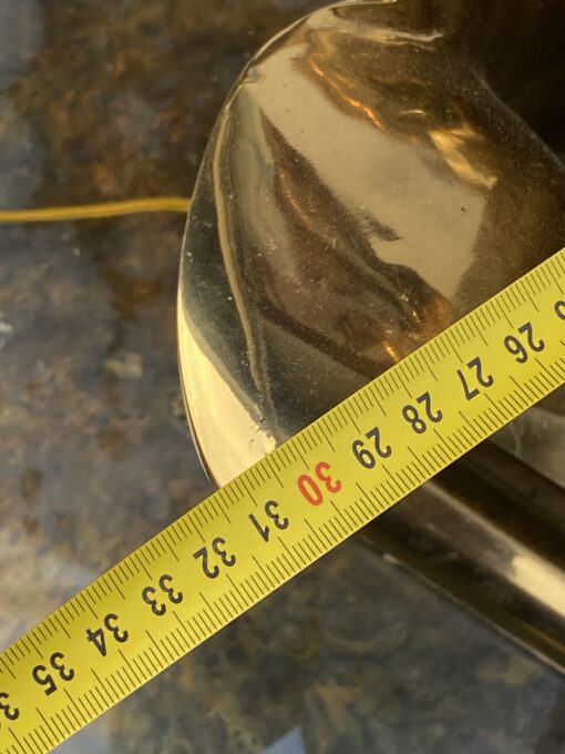 1965′ Signed Bronze Mountain Agave Lamp - Image 6