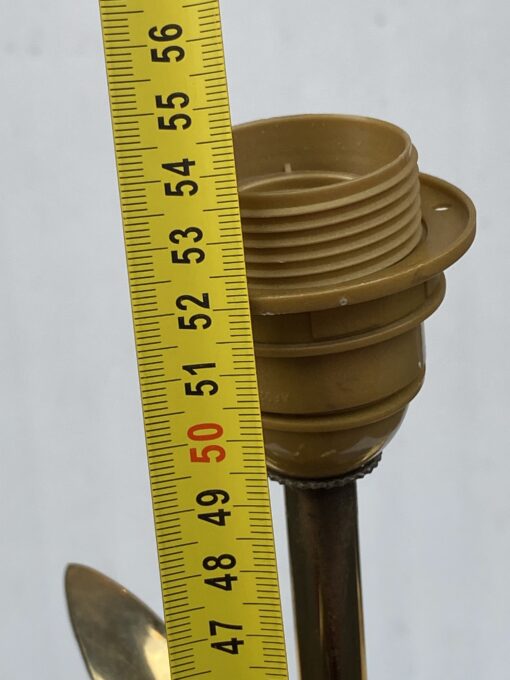 1965′ Signed Bronze Mountain Agave Lamp - Image 5