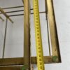 1970′ Set of 3 Gilt Bronze Nesting Tables with Smoked Glass Tops - Image 7
