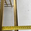 1970′ Set of 3 Gilt Bronze Nesting Tables with Smoked Glass Tops - Image 6