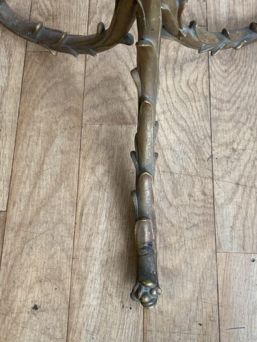 1970′ Bronze Floor Lamp Maison Charles Decor Palm Tree H 160 - Image 10