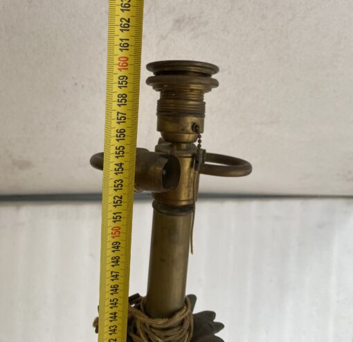 1970′ Bronze Floor Lamp Maison Charles Decor Palm Tree H 160 - Image 13