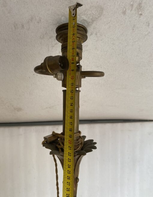 1970′ Bronze Floor Lamp Maison Charles Decor Palm Tree H 160 - Image 16