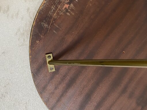 1950′ Guéridon En Bronze Style Néoclassique Diamètre 46,5 cm H 60 cm – Image 7
