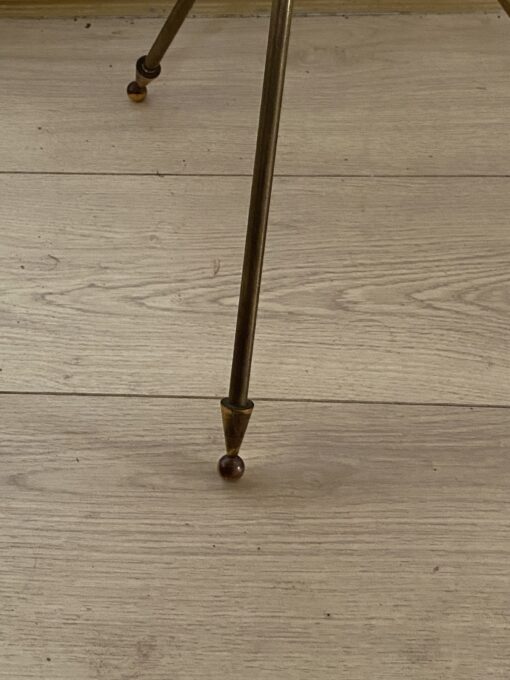 1950′ Guéridon En Bronze Style Néoclassique Diamètre 40 cm H 57,5 cm – Image 9
