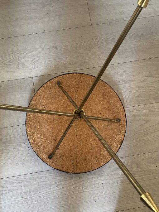 1950′ Guéridon En Bronze Style Néoclassique Diamètre 40 cm H 57,5 cm – Image 7