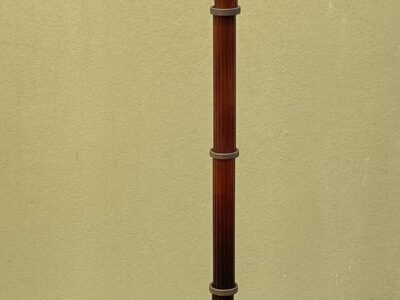 1970′ Lampadaire Neoclassique En Bronze Et Bakélite Maison Jansen  H 170 cm