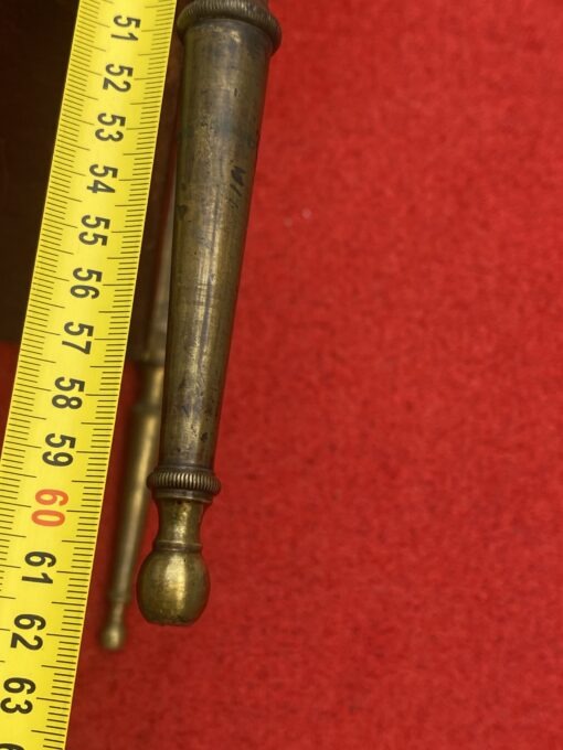 1970′Bouts De Canapé En Bronze à 2 Niveaux Maison Bagués Plateaux Verre  36 X 64 X H 62 cm – Image 3