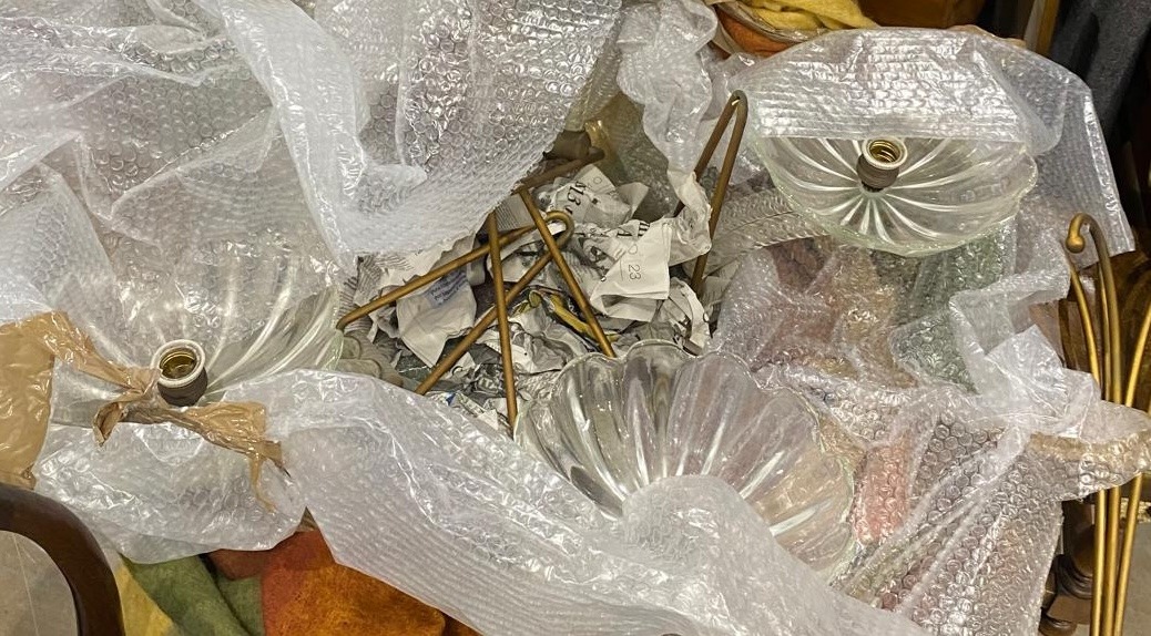 1940' Barovier Chandelier 5 Arms of Light Ø 82 cm x H 110 cm - Image 4