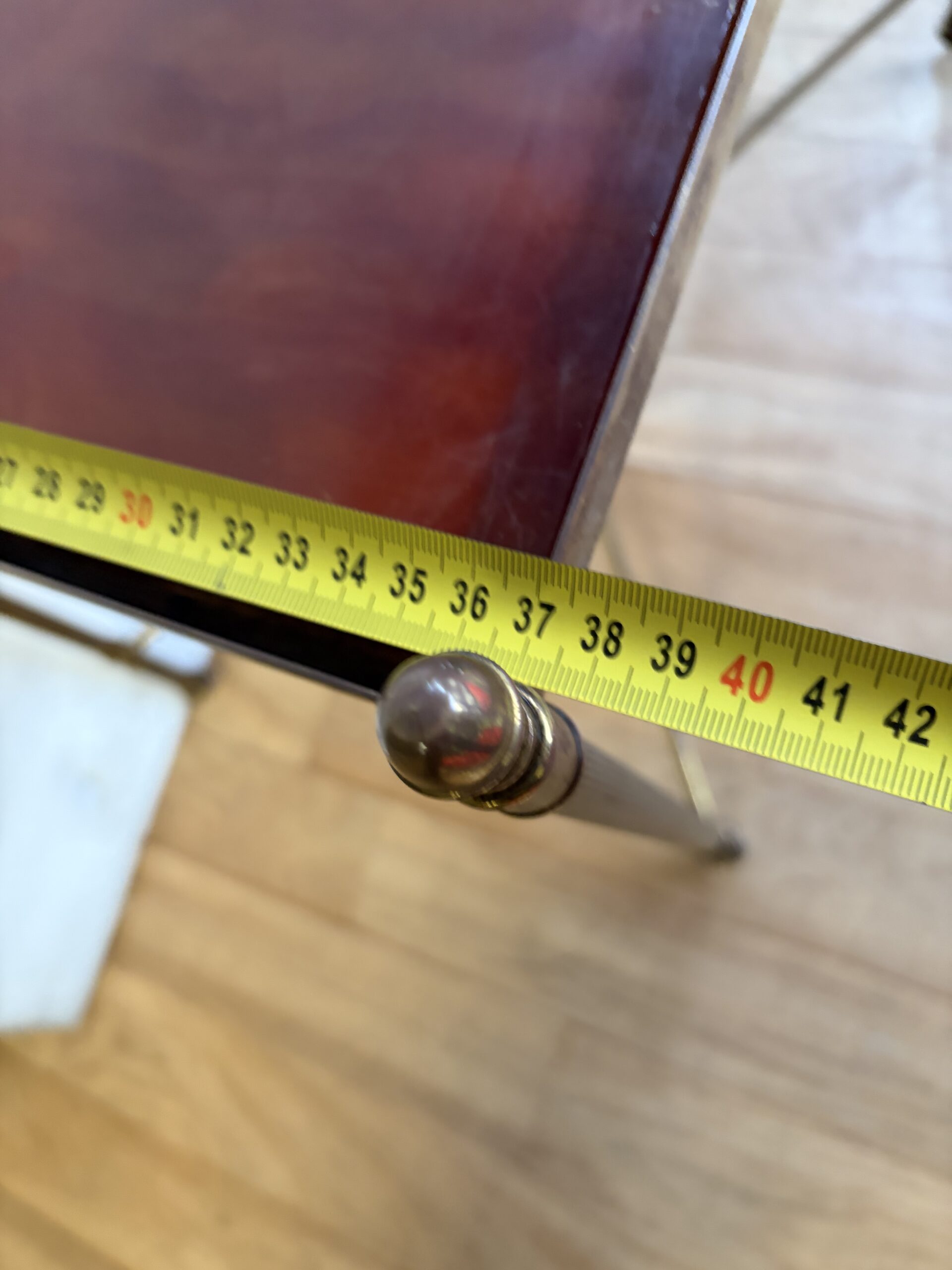 1970s Baguès Maison Table in Gilt Bronze, Amber-Effect Bakelite Top, 38 x 50 x H 46 cm - Image 14