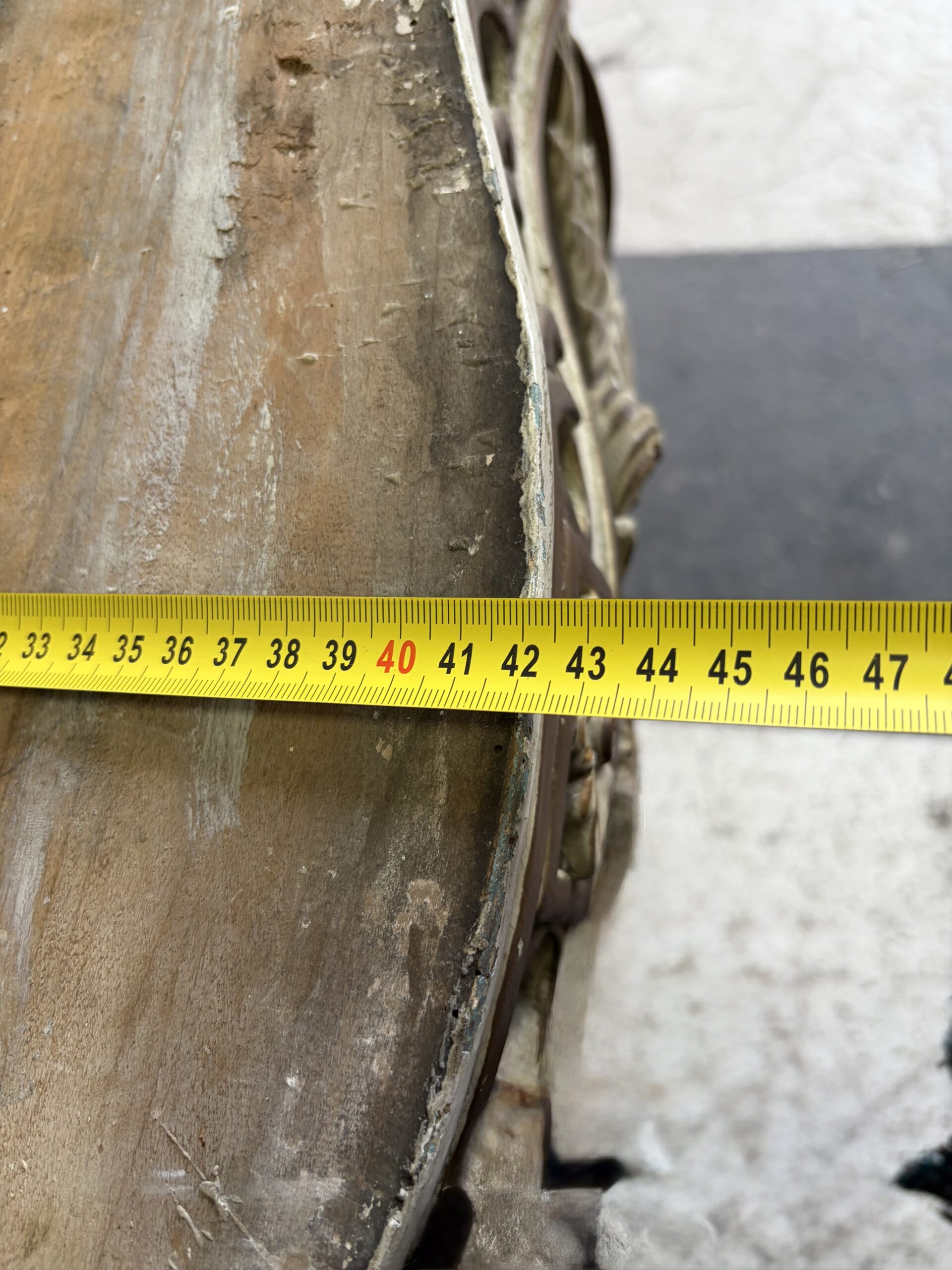 Console Louis 16 Epoque 18ème en Bois Peint A Restaurer – Image 2