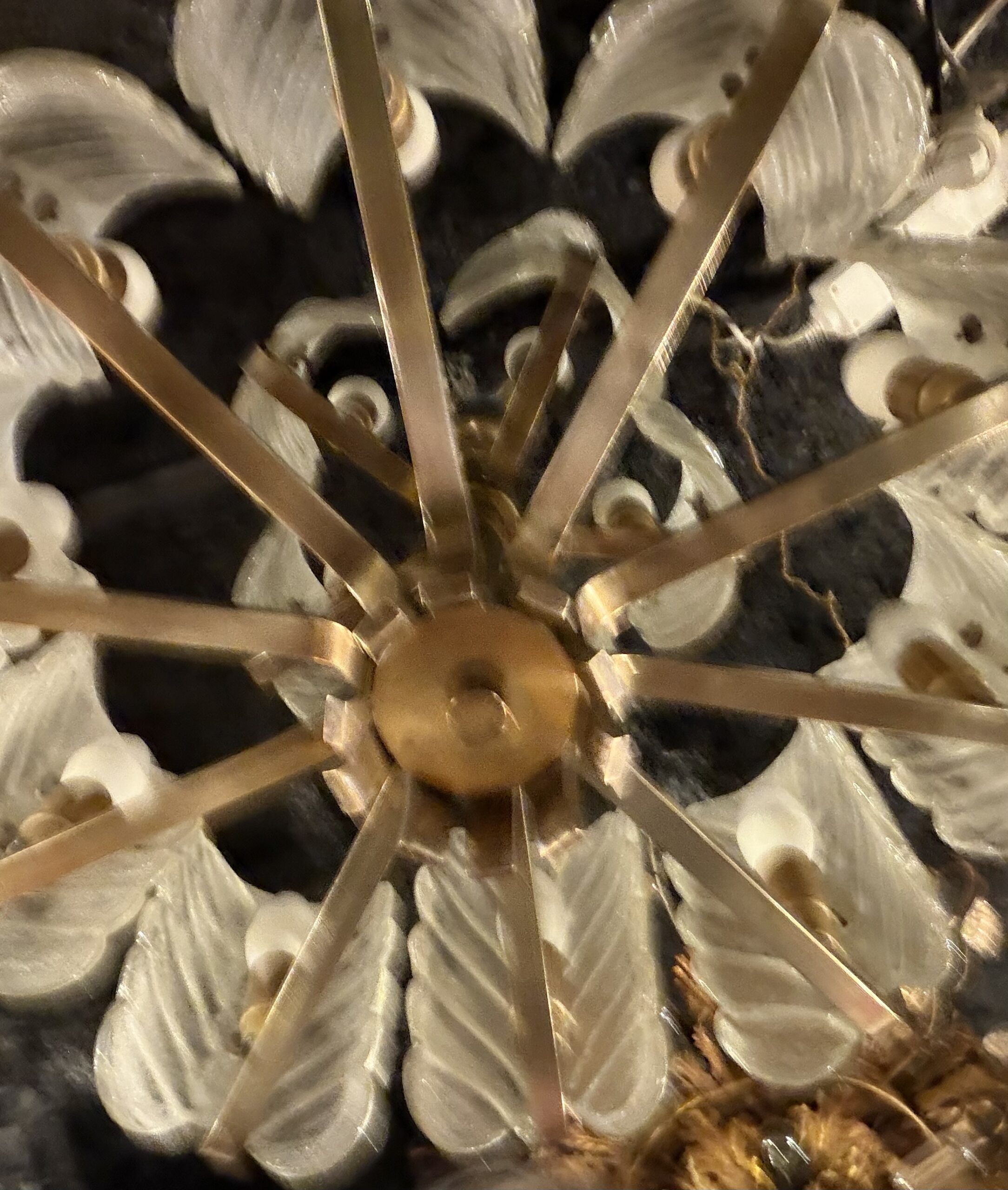 1970′ Lustre 15 Ampoules A 2 Niveaux,Carl Fagerlund Cristal Diamètre 55 x H 77 cm – Image 11